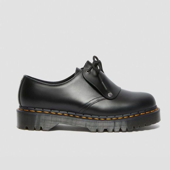 🖤DR MARTENS BLACK BEX BRANDO LEATHER OXFORD SHOES NIB🖤 - Picture 7 of 10